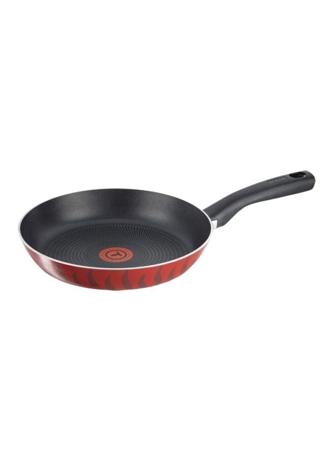 Tempo Flame 20Cm Fry Pan / Frying Pan, Aluminum Non-Stick Black/Red 20cm