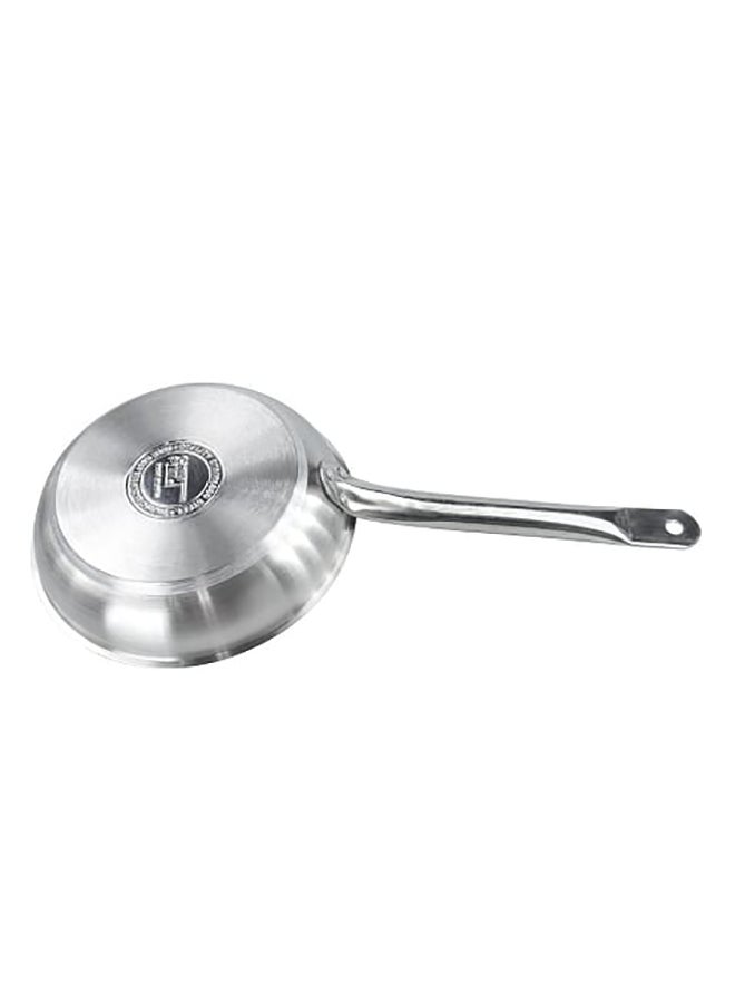 Stainless Steel Fry Pan Silver 22cm