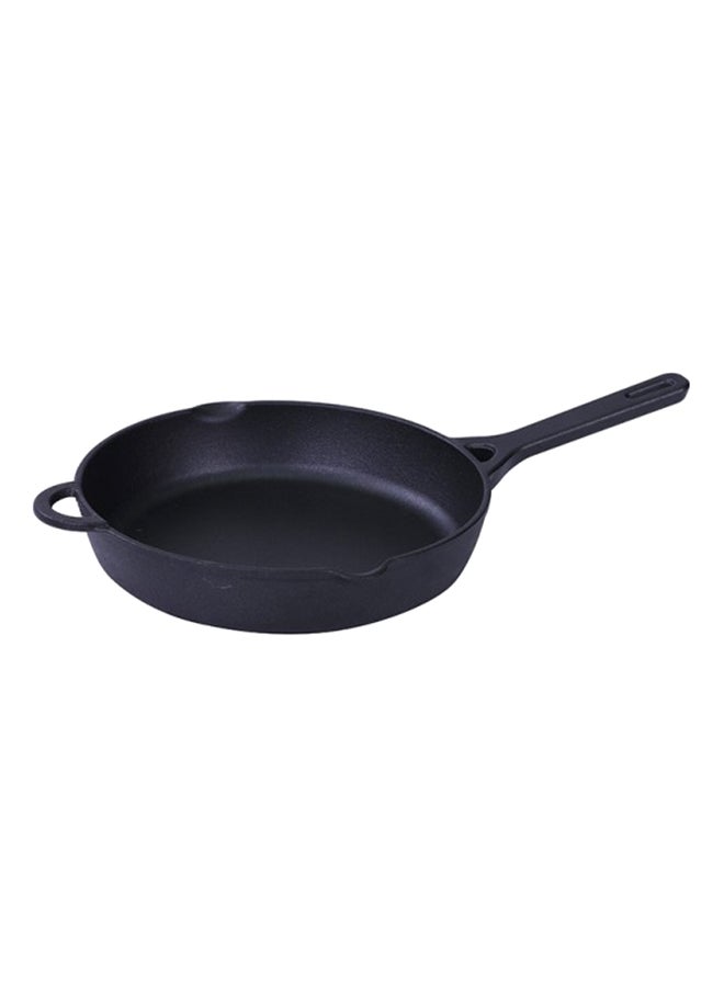 Cast Iron Frying Pan 26cm Black