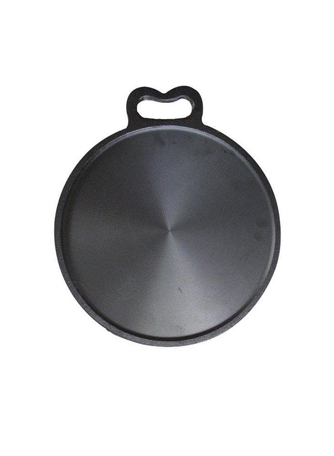 Pre-Seasoned Cast Iron Tawa Griddle Black 14inch