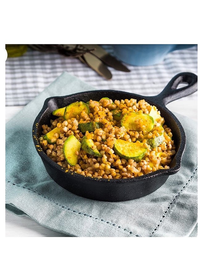 Pre-Seasoned Cast Iron Skillet Black 6inch