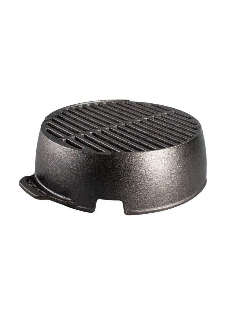 Round Cast Iron Kickoff Grill 12 Inch