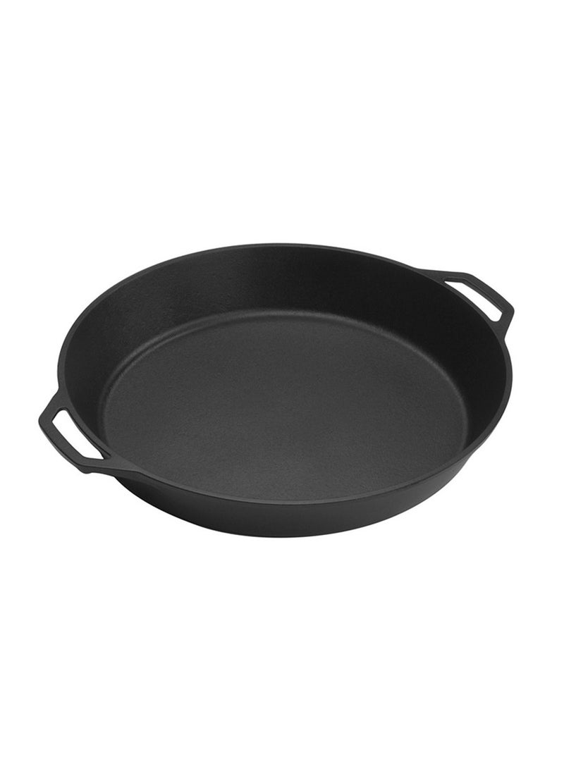 Cast Iron Dual Handle Pan 17 Inch