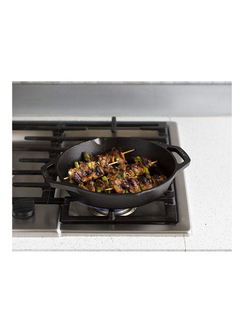 Cast Iron Dual Handle Grill Pan 10.25 Inch