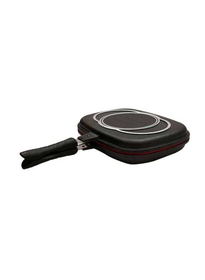 Double Grilling Pan Black 44cm