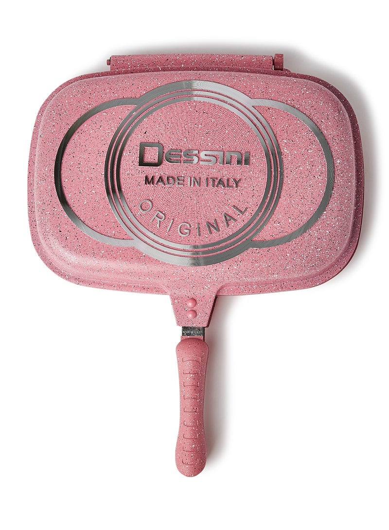Double Fry Pan Pink 36centimeter