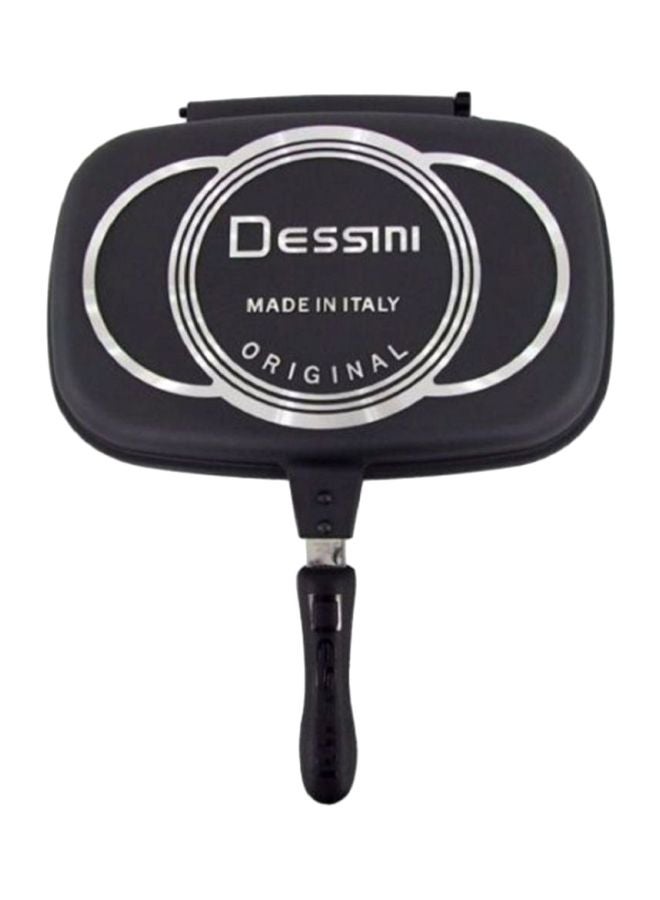 Double Grill Pan Black 36cm