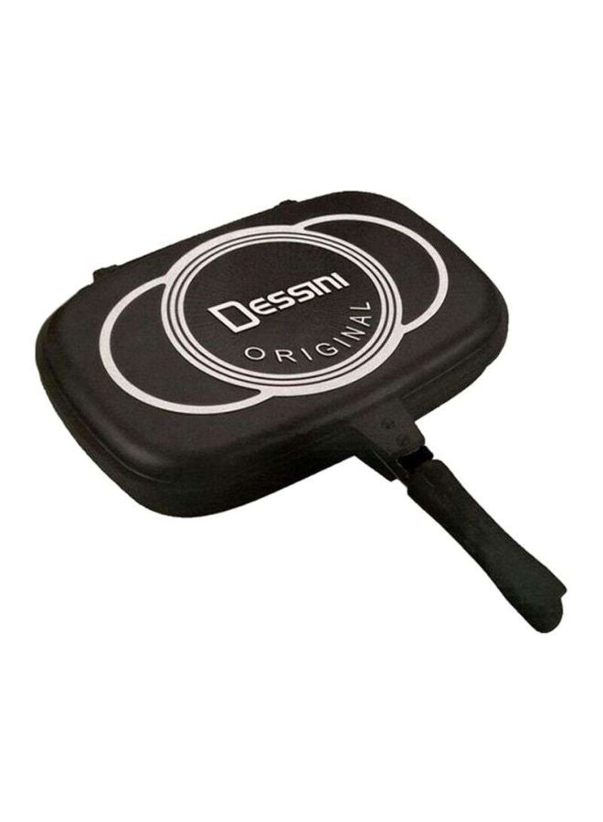Double Grill Pan Black 36cm