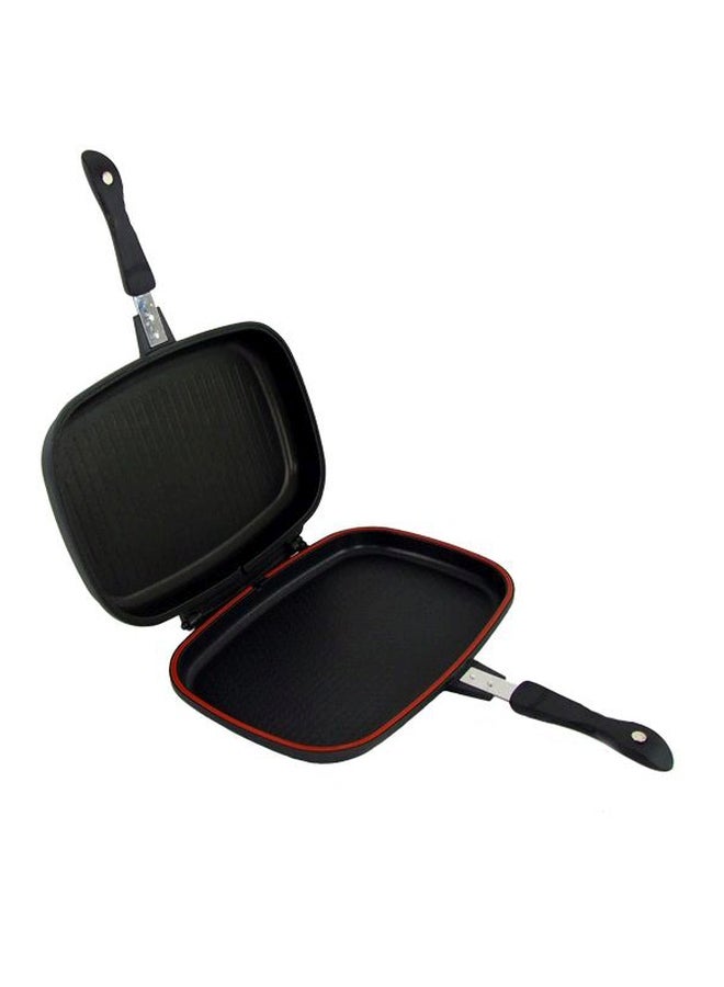 Double Wall Frypan Black 38x38x8cm