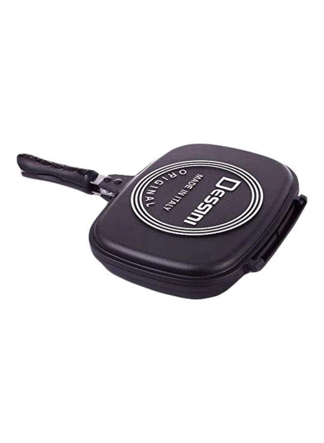 Double Sided Grill Pan Black 40cm