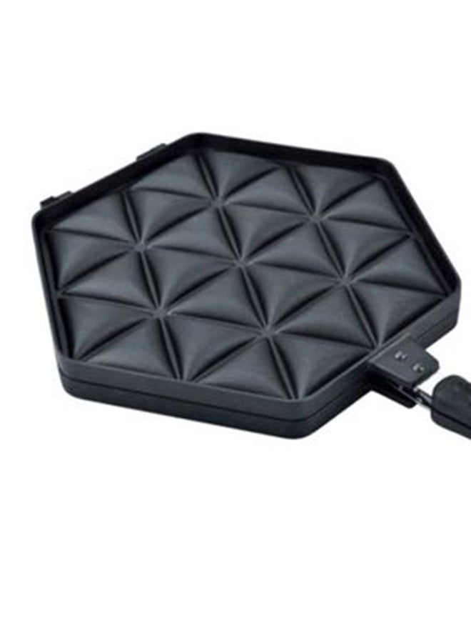 Triangle Double Pan Black 32cm