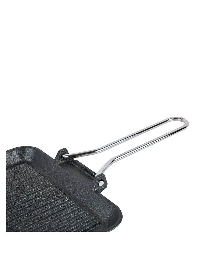 Cast Iron Chargriller Black/Silver 24cm