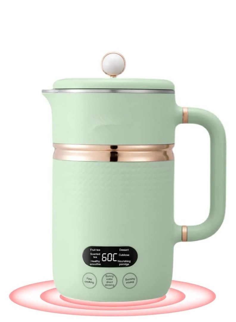 Portable Travel Tea Kettle 5 Minutes Fast Boiling (Green)