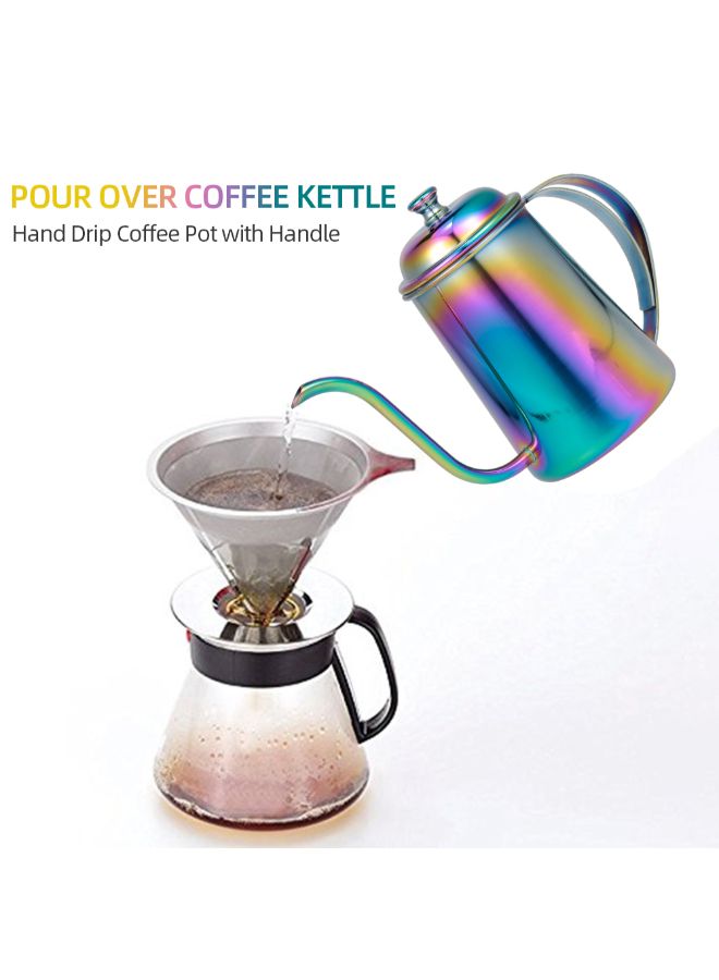 Coffee Kettle With Handle Multicolour 0.65Liters