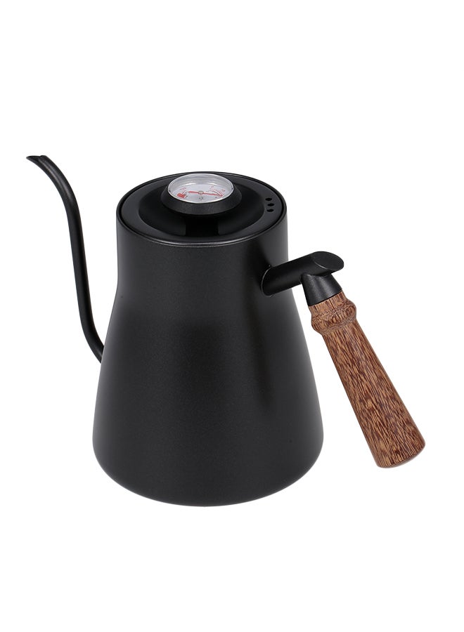 Coffee Kettle With Hand Drip Black 0.85Liters