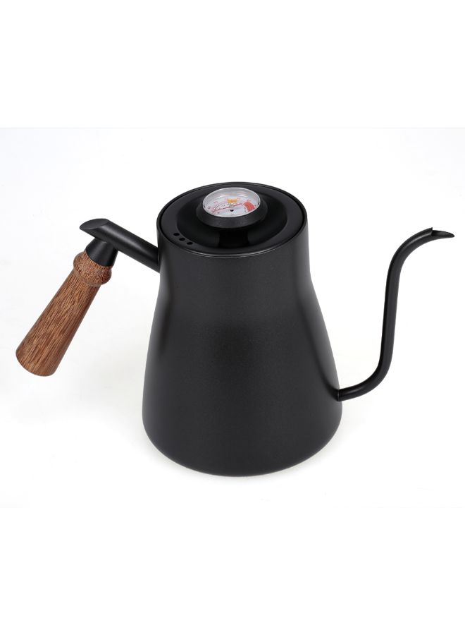 Coffee Kettle With Hand Drip Black 0.85Liters