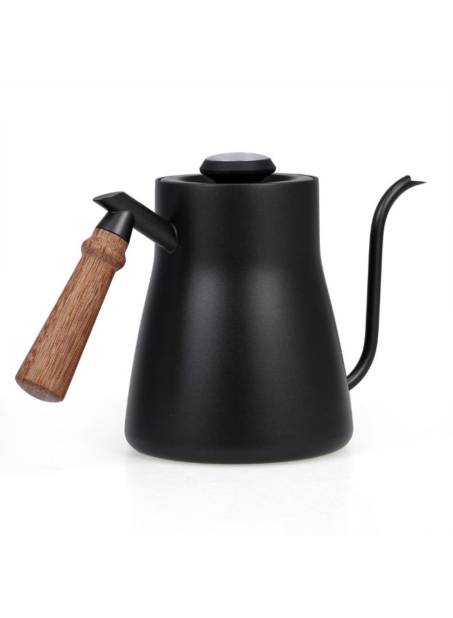 Coffee Kettle With Hand Drip Black 0.85Liters