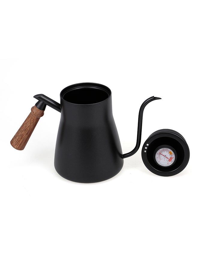 Coffee Kettle With Handle Black 23x12.80cm