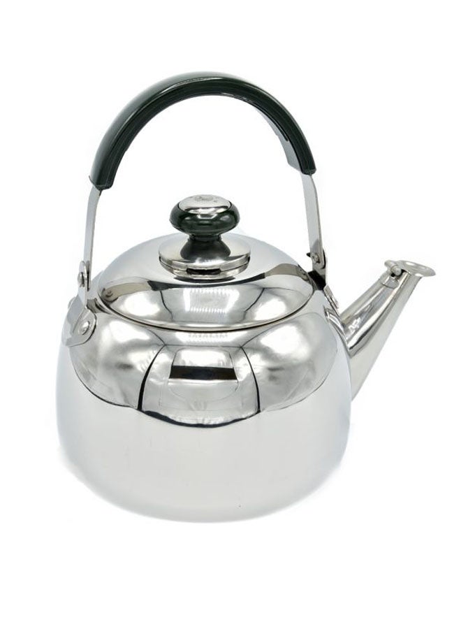 Tea Kettle Silver/Black 18cm