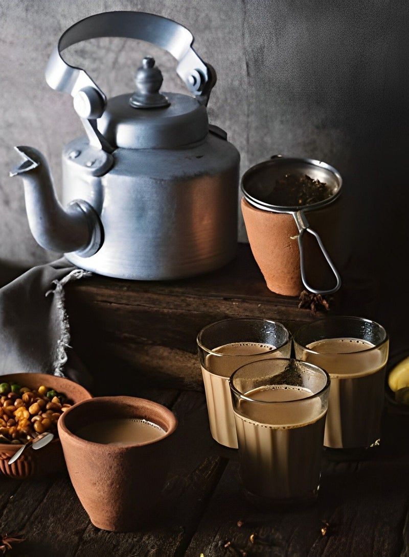 Classic Aluminium Kettle for Tea Coffee and Milk (1.5 Liter)