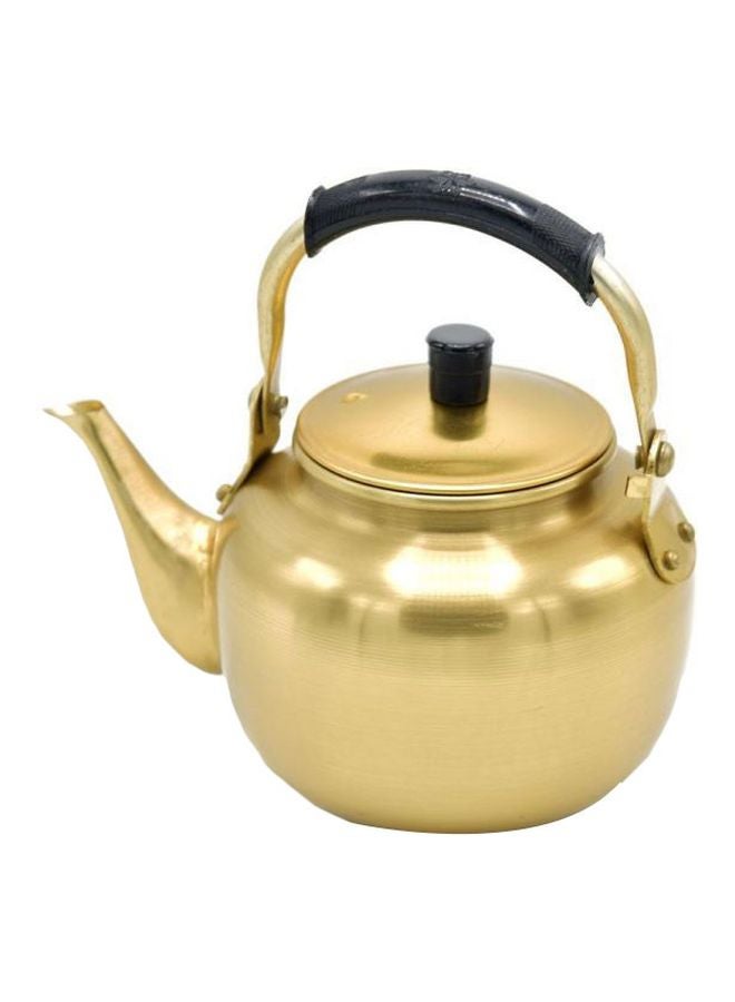 Aluminum Tea Kettle Gold/Black