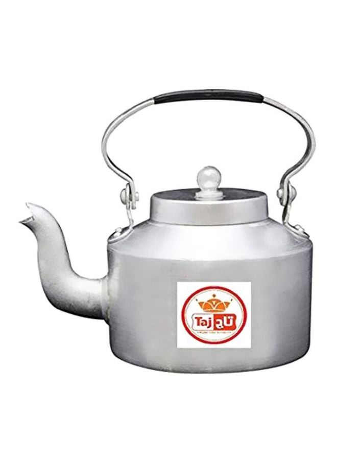 Aluminium Kettle With Lid Silver 4Liters