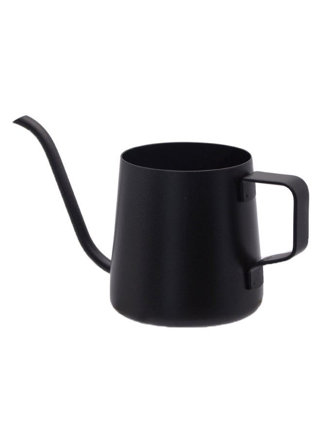 Long Narrow Slim Kettle Black 19 x 6.9cm