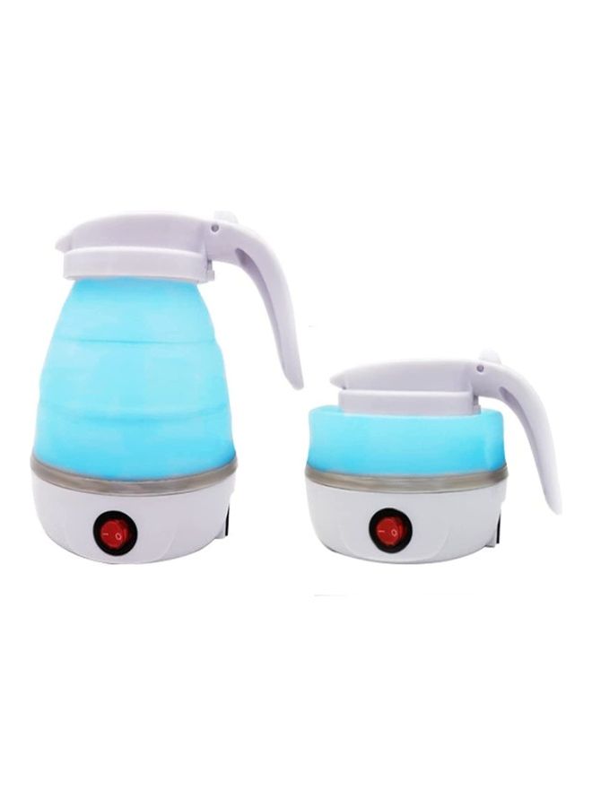 Foldable Mini Electric kettle White/Blue