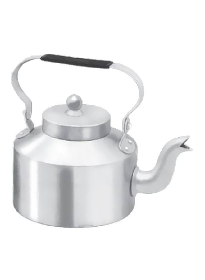 Aluminium Kettle With Lid Silver