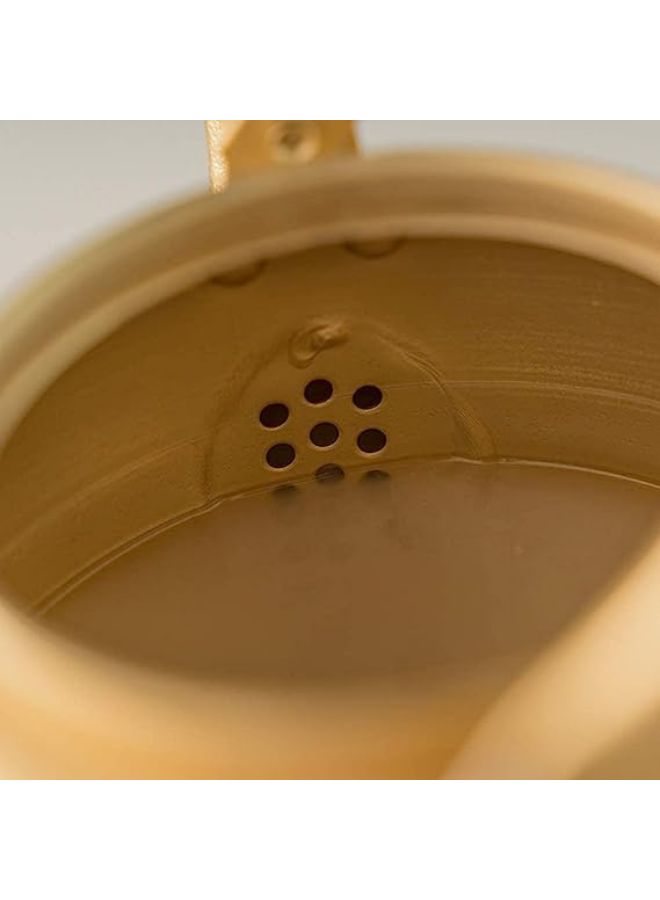 Yellow Kettle 3L–Stove Top Tea Kettle-Golden Kettle-Karak Kettle-Camping Kettle-Coffee Aluminium Pot Ideal for Home Office,Camping & Hotel 3 Litre