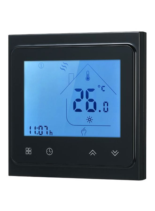 Programmable Electric Thermostat H22281 Black