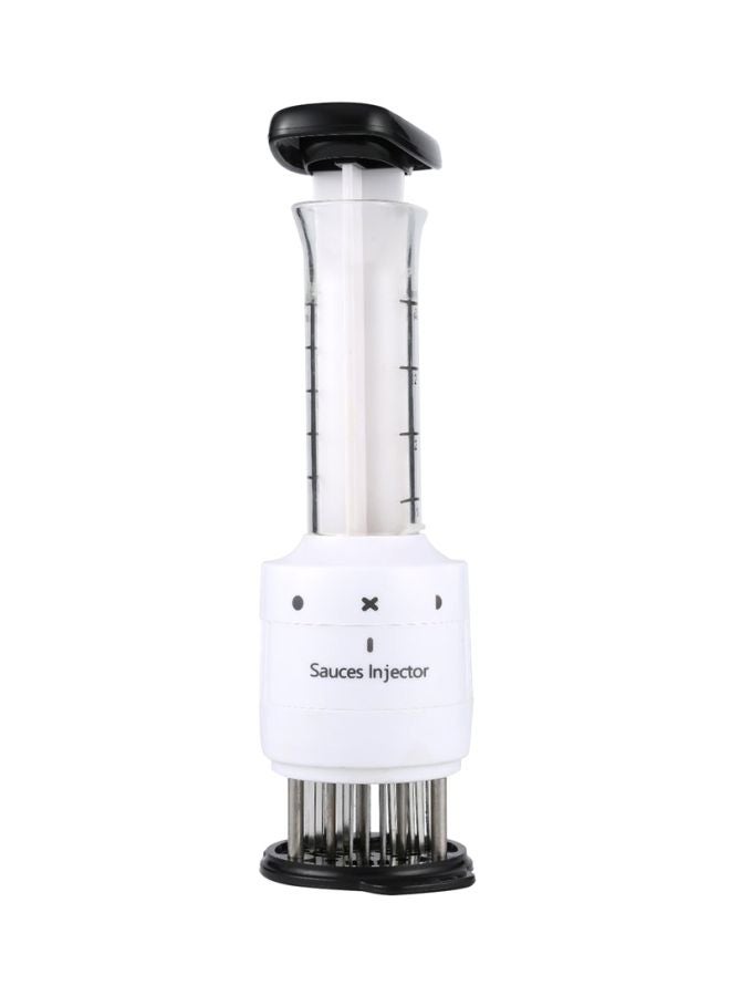 Meat Injector White/Black/Silver 23.5x9.5cm