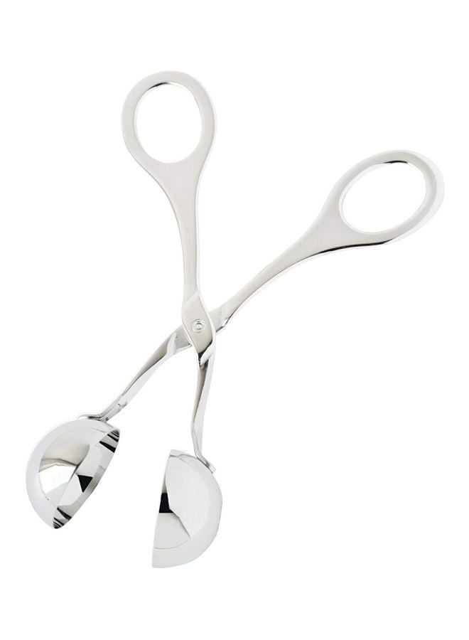 Stainless Steel Meat Baller Silver 1.25x3x6.25inch