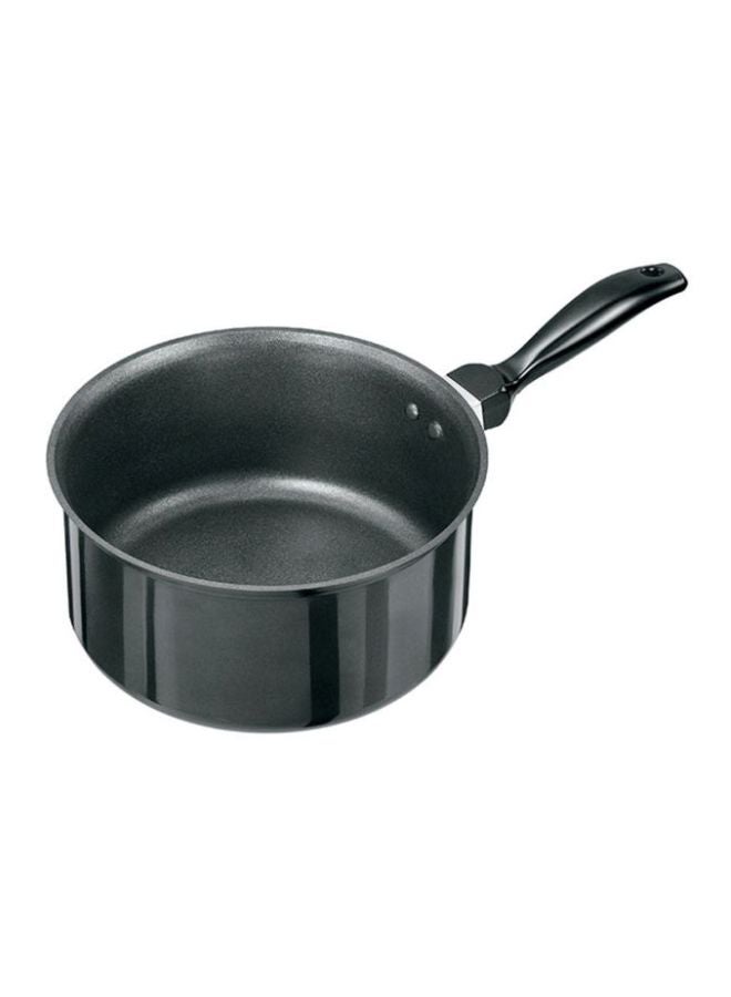 Futura Non-Stick Sauce Pan With Lid NS30S Black/Silver 3Liters