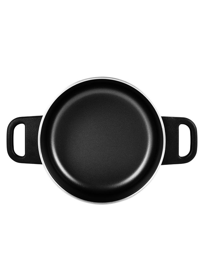 Classique Covered Saucepot With Steel Lid Red 18cm