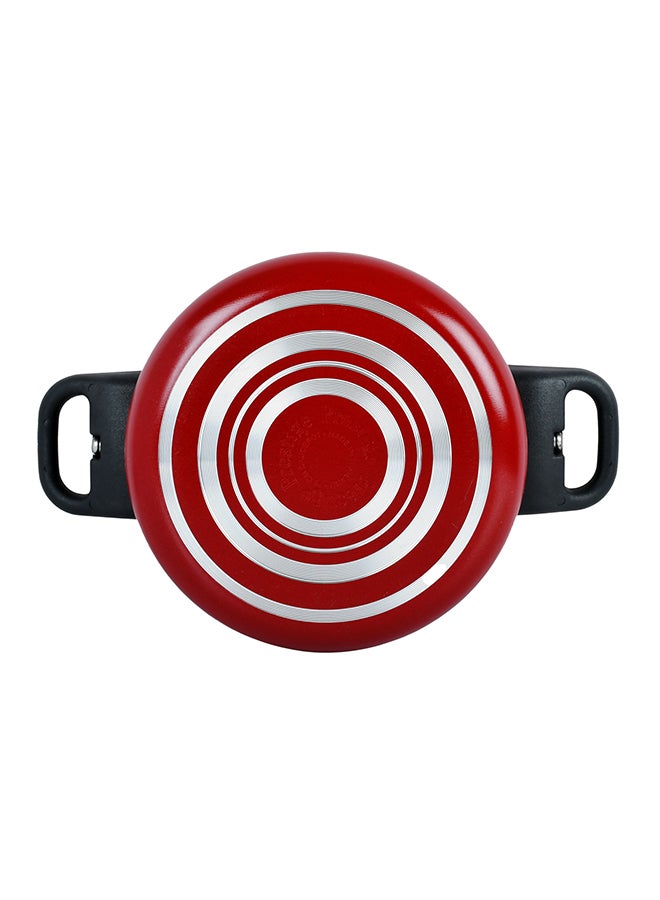 Classique Covered Saucepot With Steel Lid Red 18cm