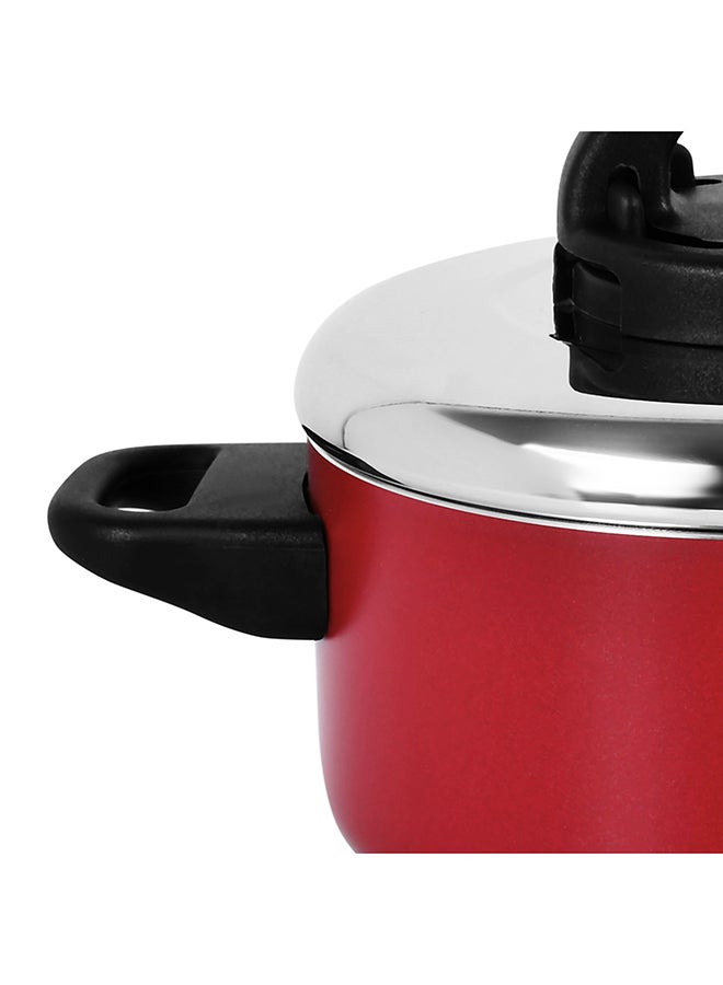 Classique Covered Saucepot With Steel Lid Red 18cm