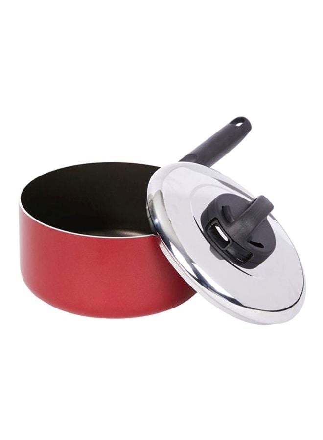 Classic Saucepan Red/Black 20cm