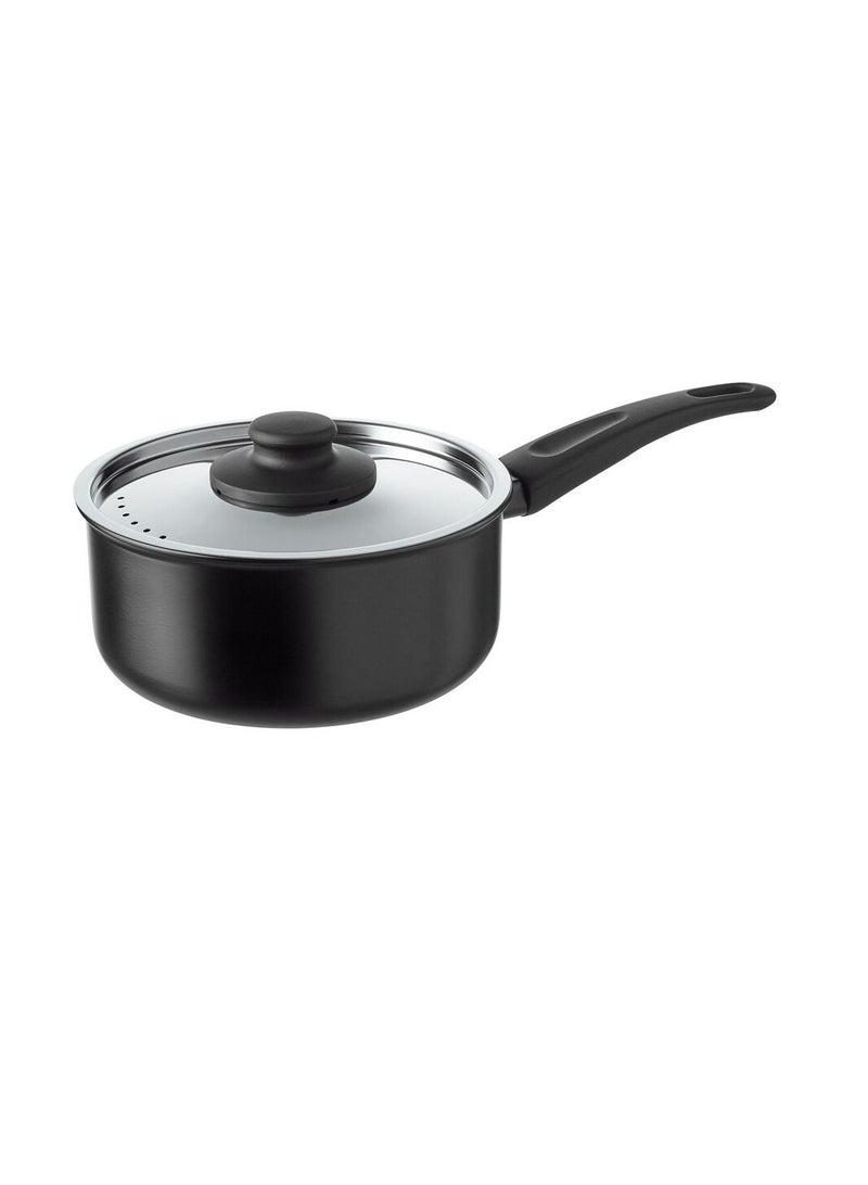 Saucepan with Lid black 2 l