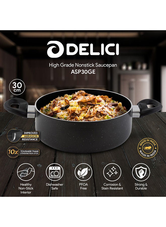 Delici Asp30Ge Superior Aluminium Body Saucepan