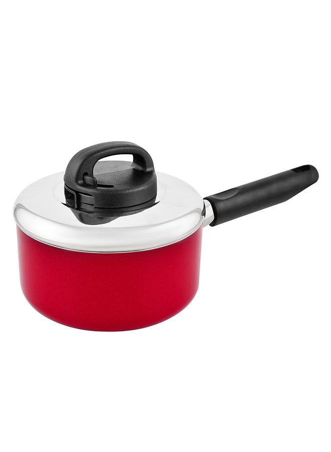 Classic Saucepan Red/Black 16cm