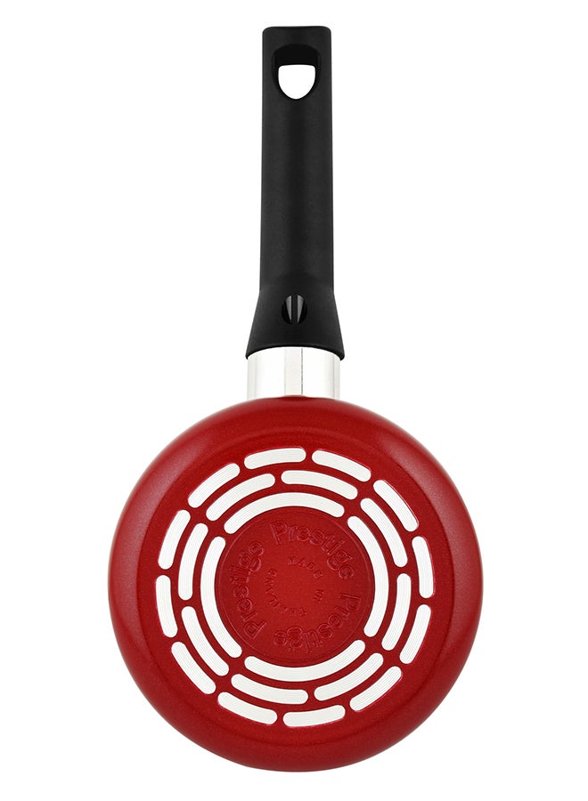 Safecook Non-Stick Cov Saucepan Red 14cm