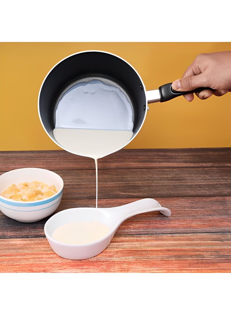 Non-Stick Milk Pan Saucepan Ergonomic Handle with Pouring Spout