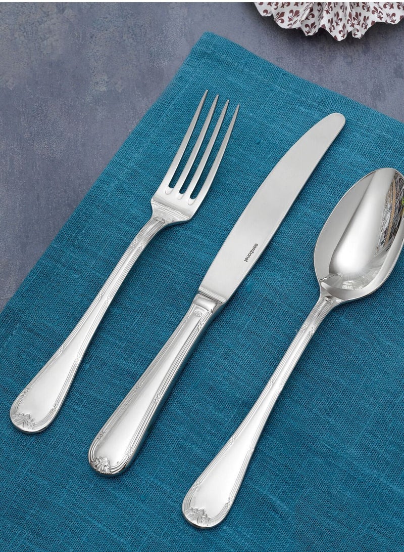 75 Pcs Ruban Croise Stainless Steel Cutlery Sets