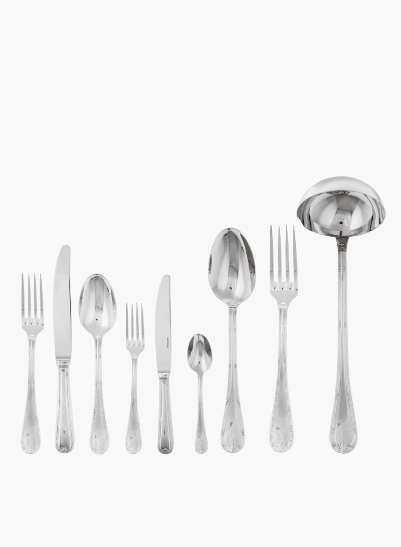 75 Pcs Ruban Croise Stainless Steel Cutlery Sets