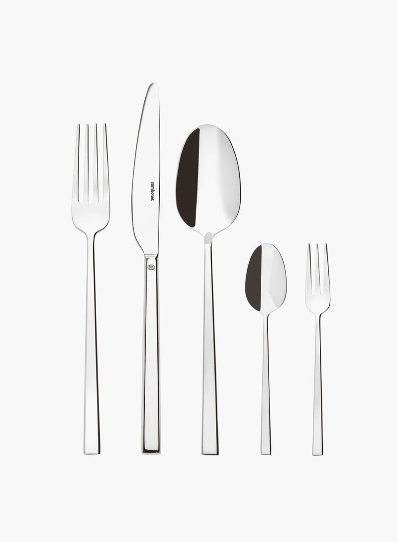 60 Pcs Rock Stainless Steel Cutlery Sets