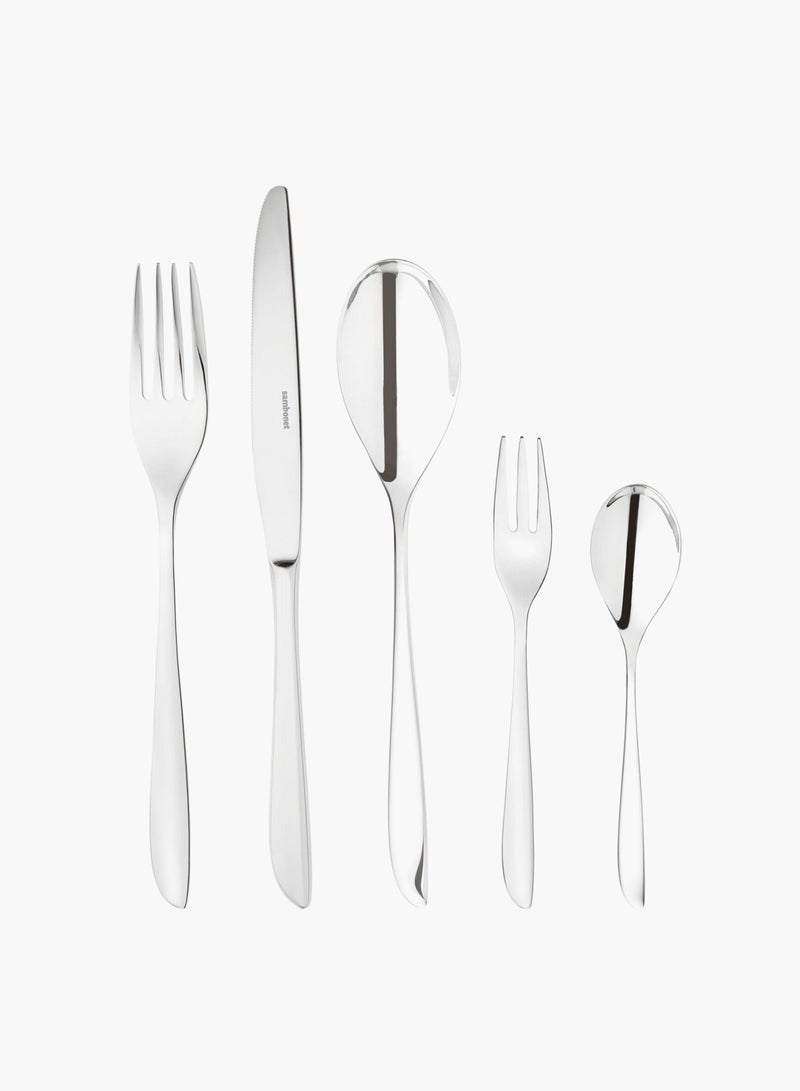 60 Pcs Leaf Stainless Steel Cutlery Sets