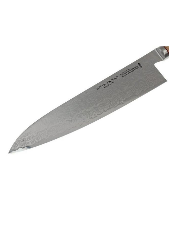 5000MCD-B Gyutoh Chef's Knife Silver/Wood 24cm