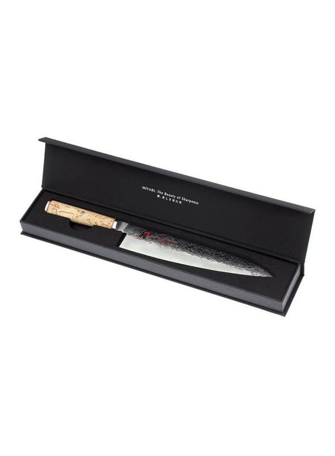 5000MCD-B Gyutoh Chef's Knife Silver/Wood 24cm