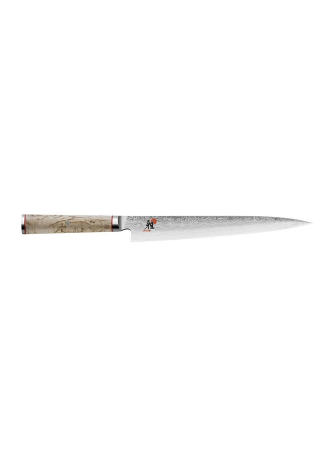5000MCD B Sujihiki Slicing Knife Silver/Wood